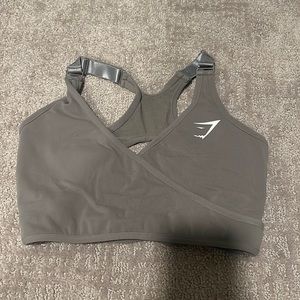 Gymshark gray sports bra